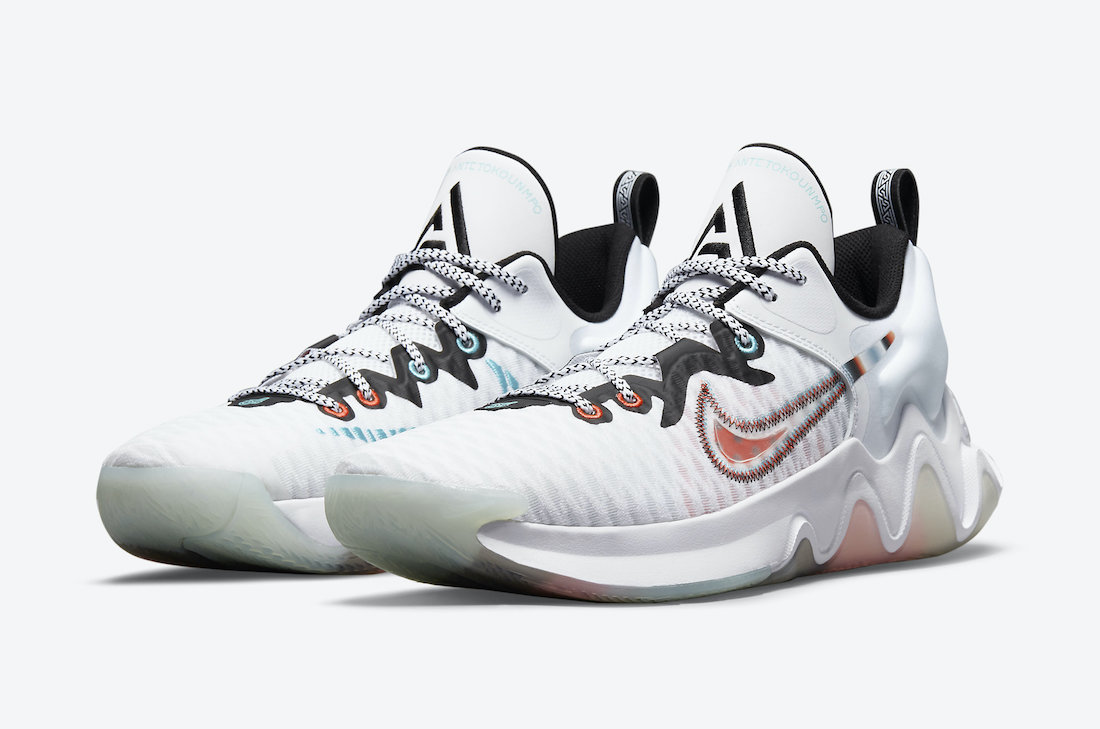 Nike Giannis Immortality White Clear